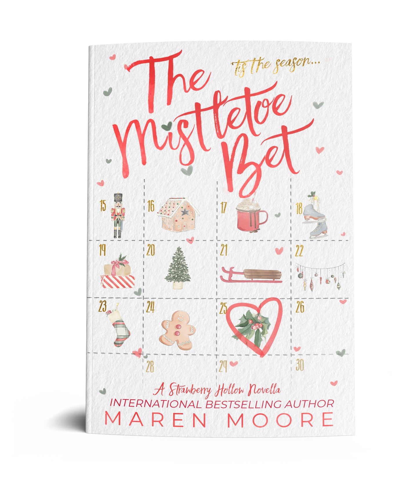 The Mistletoe Bet: Calendar Cover